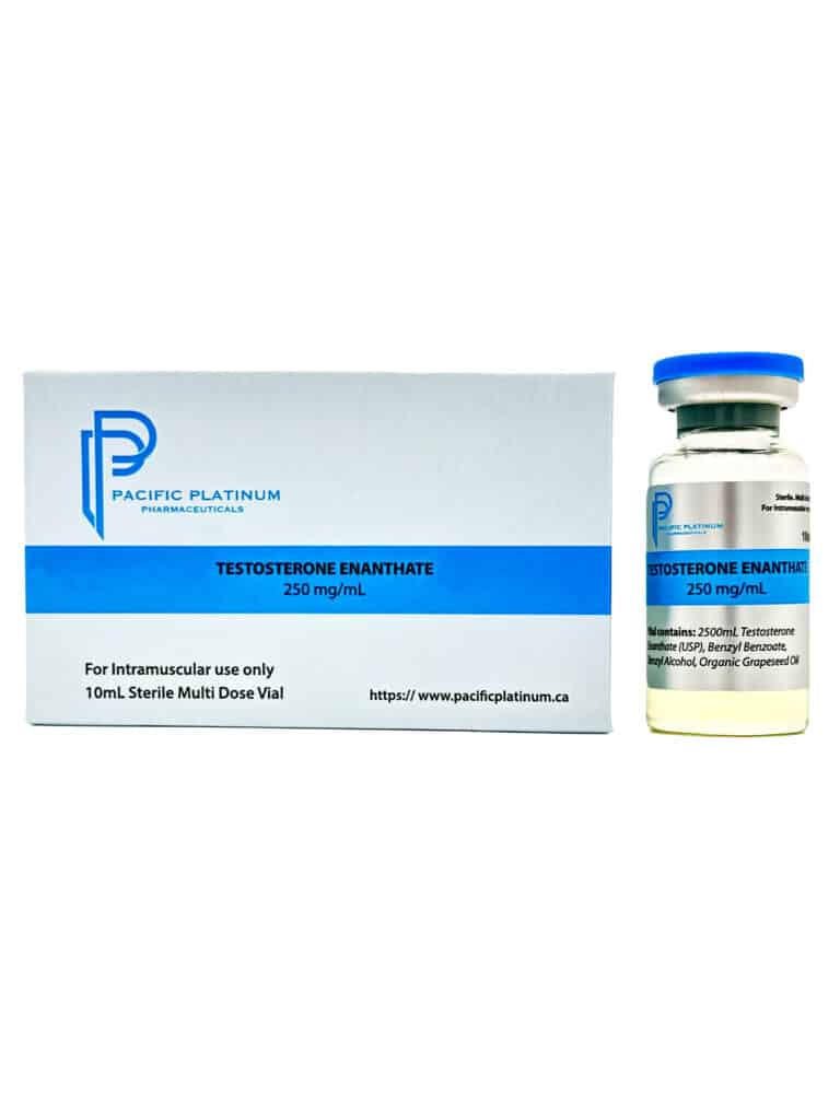 Testosterone Enanthate 250mg vial – injectable testosterone for muscle growth in Canada